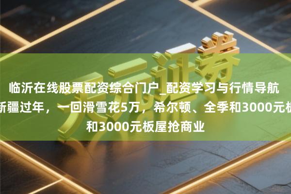 临沂在线股票配资综合门户_配资学习与行情导航 中产涌向新疆过年，一回滑雪花5万，希尔顿、全季和3000元板屋抢商业